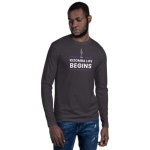 T-shirt Col Rond à Manches Longues homme KIZOMBA LIFE BEGINS