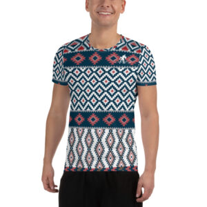 T-shirt Homme, Imprimé indien