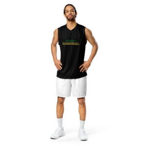 Recycled unisex basketball jersey FOREVER DANCEHALL